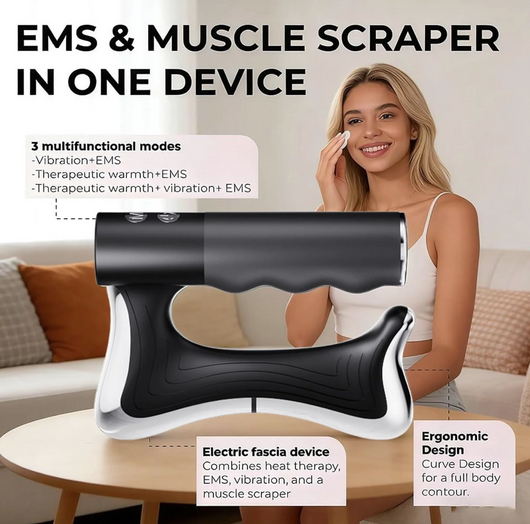 GlowSculpt Vibrating Heated Full Body Contouring Massager