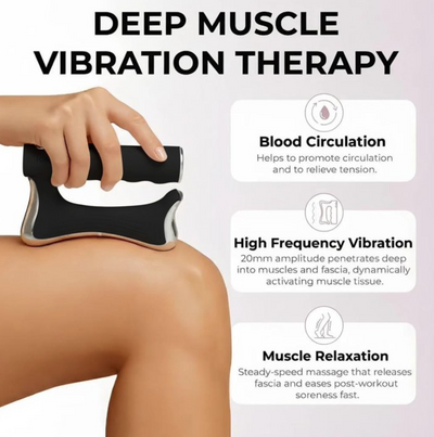 GlowSculpt Vibrating Heated Full Body Contouring Massager
